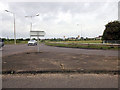 Kings Road roundabout looking towards Immingham