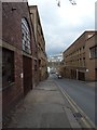 Looking down Hollis Croft towards Tenter Street