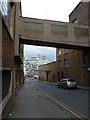 Footbridge in Hollis Croft