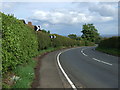 A twisty A6105 towards Berwick