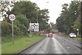 Waltham Road approaching Waltham roundabout