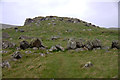 HU2179 : Broch at Loch of Houlland, Eshaness by Mike Pennington