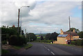 B1206 leaving Wrawby towards Barton