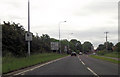 Road junction at The Grange Farm