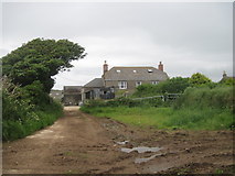 SW4027 : House at Higher Leah Farm by David Medcalf