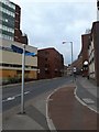 Signpost in Queen Street