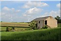 Bondhay Barn from the edge of Bondhay Plantation