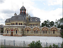 TQ3883 : Abbey Mills pumping station by Stephen Craven