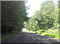 Long straight road at Sod Banks