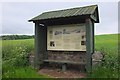 NT5734 : Information board, Trimontium Roman fort site by Jim Barton