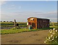 Old railway van, Iron Wharf boatyard, Faversham Creek