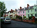 Colourful houses, Penllwyn Park, Carmarthen