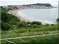 TA0487 : Path on South Cliff, Scarborough by Christine Johnstone
