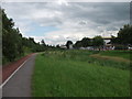 Cycle track and footpath