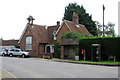 Salford Village Hall and bus shelter