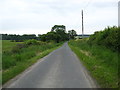 Country lane heading between Bewlie and Bewlie Cottages