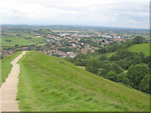 ST5138 : The view from Glastonbury Tor by Emma White
