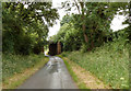 Railway bridge on Albridge Lane