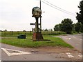 The village sign at Coney Weston