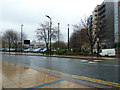 Looking across from Devonshire Street to Fitzwilliam Street