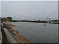 The River Adur from Shoreham Beach