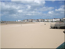 TR3470 : Sandy Beach at Margate by Paul Gillett
