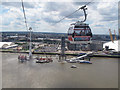 TQ3980 : Emirates Airline in mid-river by Stephen Craven
