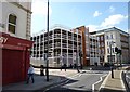 TQ3381 : Spitalfields, car park by Mike Faherty