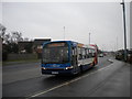 Bus at Birchwood Centre