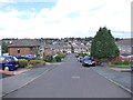 Ashbourne Way - looking towards Ashbourne Drive