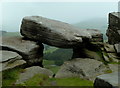 SK2483 : Gritstone formation, Stanage edge by Andrew Hill