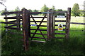 Gate on the path to Potterspury