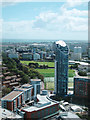 Tower block at Gunwharf Quays