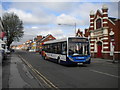 Bus on Newcastle Avenue, Worksop