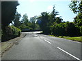 B6254 as it approaches the A696 near Belsay