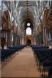 SK9771 : Lincoln Cathedral Nave by Julian P Guffogg