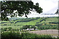 Pen-y-geulan farm in the valley