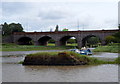 ST5576 : Portway bridge over the River Trym, Sea Mills, Bristol by Jaggery