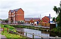 New canalside housing development, Kidderminster