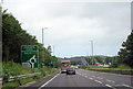 A30 Approaching Loggans Moor Island