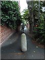 Alleyway leading northwards from Wimbledon Park Road