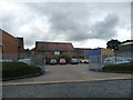 Old buildings off March Way, Battlefield Enterprise Park, Shrewsbury