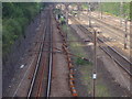 Railway lines north of Finsbury Park station