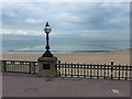 TR3470 : Margate: tidal paddling pool and an ornate lamppost by Chris Downer
