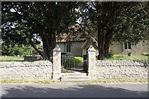 SU5996 : Church entrance gate by Bill Nicholls