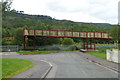 Railway footbridge, Merthyr Vale