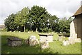 Churchyard looking west