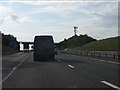 M40 motorway approaching Oakley Wood Road bridge