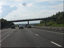 SP3060 : Minor road overbridge, M40 motorway by Peter Whatley