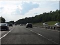 SP2862 : M40 motorway west of junction 14 by Peter Whatley